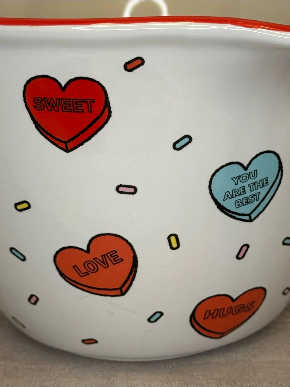 Sanrio 2024 Hello Kitty Valentines Day Ceramic Mixing Bowl